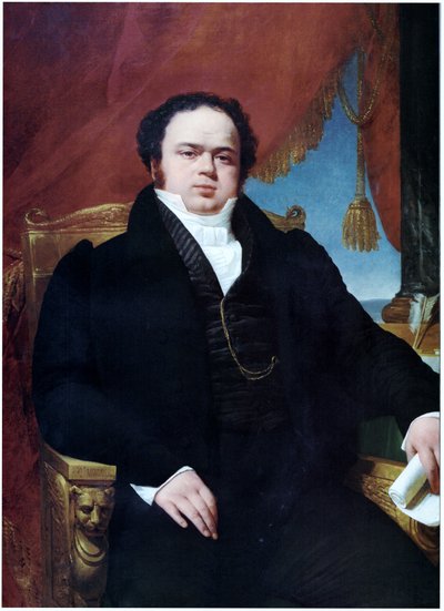 Portrait of Don Mariano Egaña by Raymond Auguste Quinsac Monvoisin
